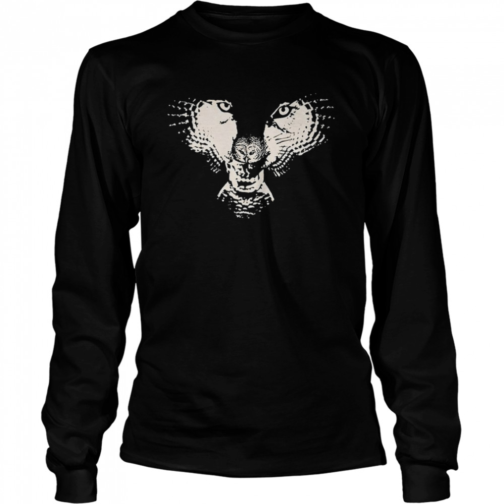 Wolf and Owl shirt Long Sleeved T-shirt