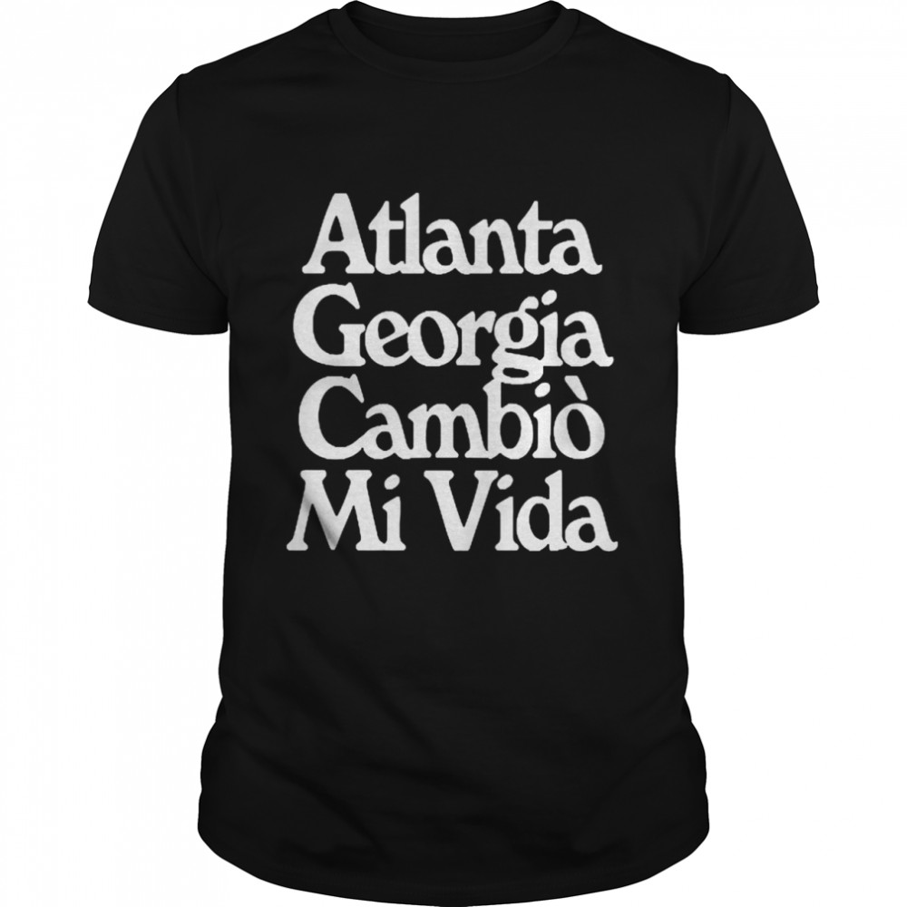 Atlanta Georgia Cambio Mi Vida  Classic Men's T-shirt