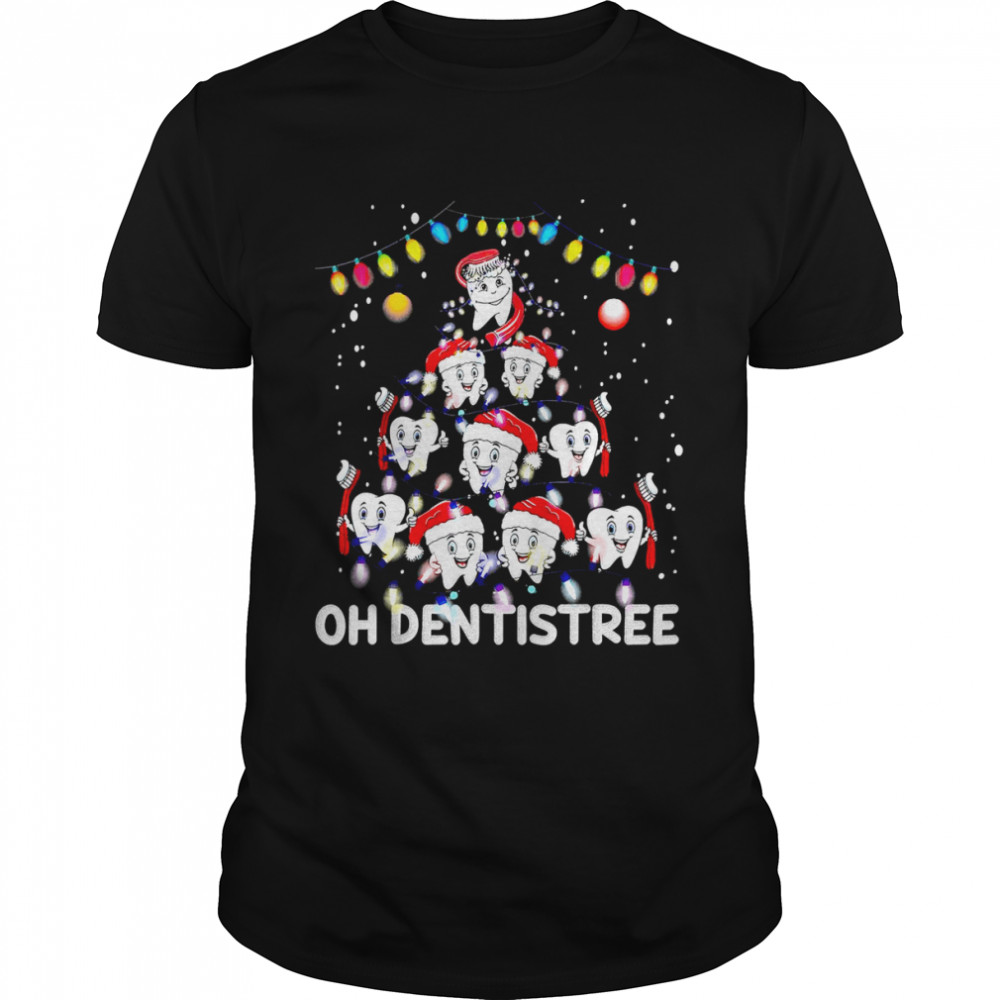 Oh Dentistree Christmas Dentist Xmas Dental Assistant  Classic Men's T-shirt