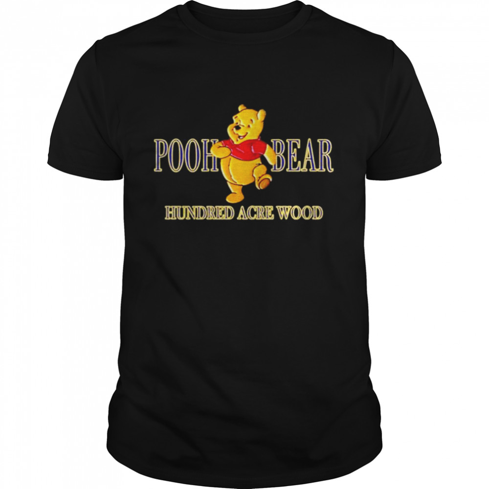 Pooh bear hundred acre wood shirt Classic Men's T-shirt