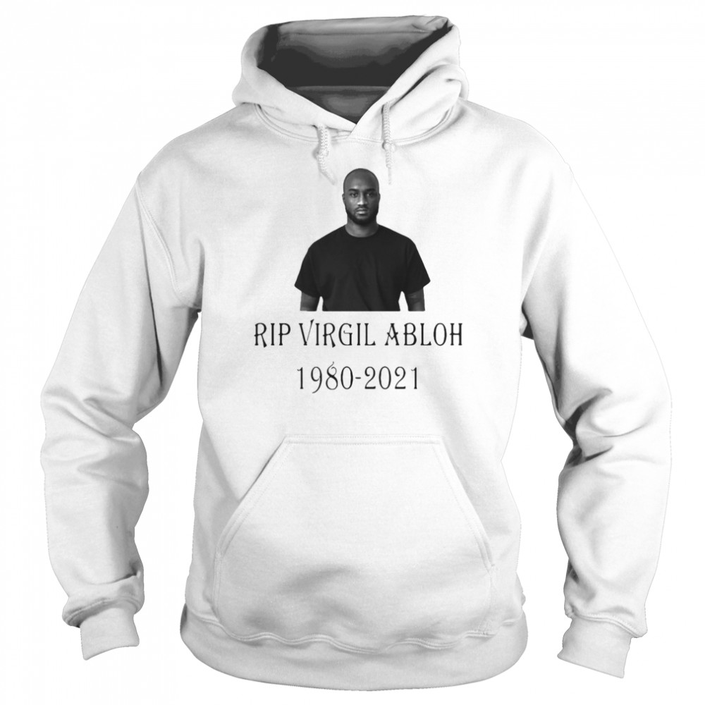 Rip Virgil Abloh 1980-2021 Rest In Peace Shirt - T Shirt Classic