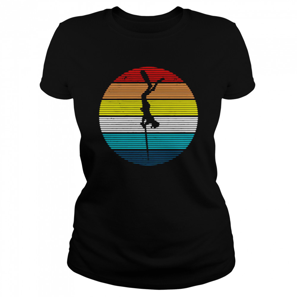 spearfishing Freediving Spear Fisherman Pullover Vintage Classic Women's T-shirt