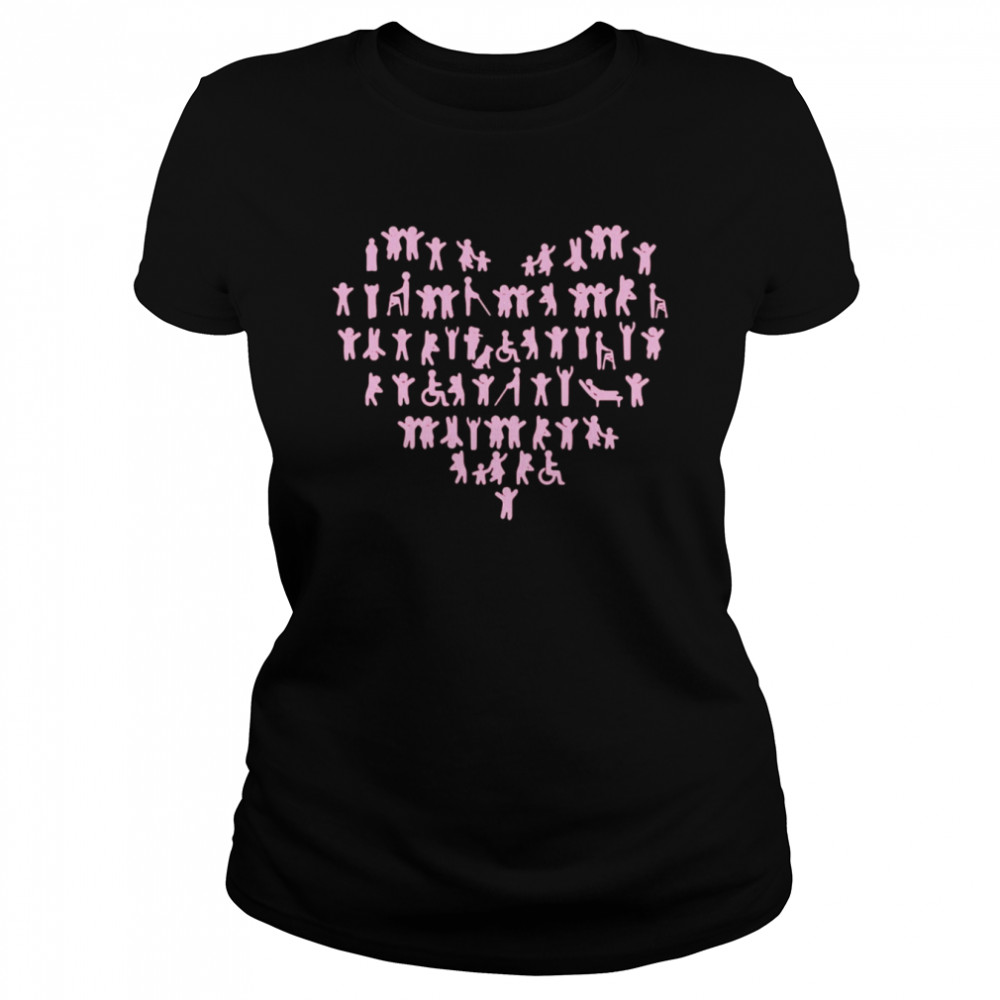 special Needs Wheelchair Disabilities Handicap Classic Women's T-shirt