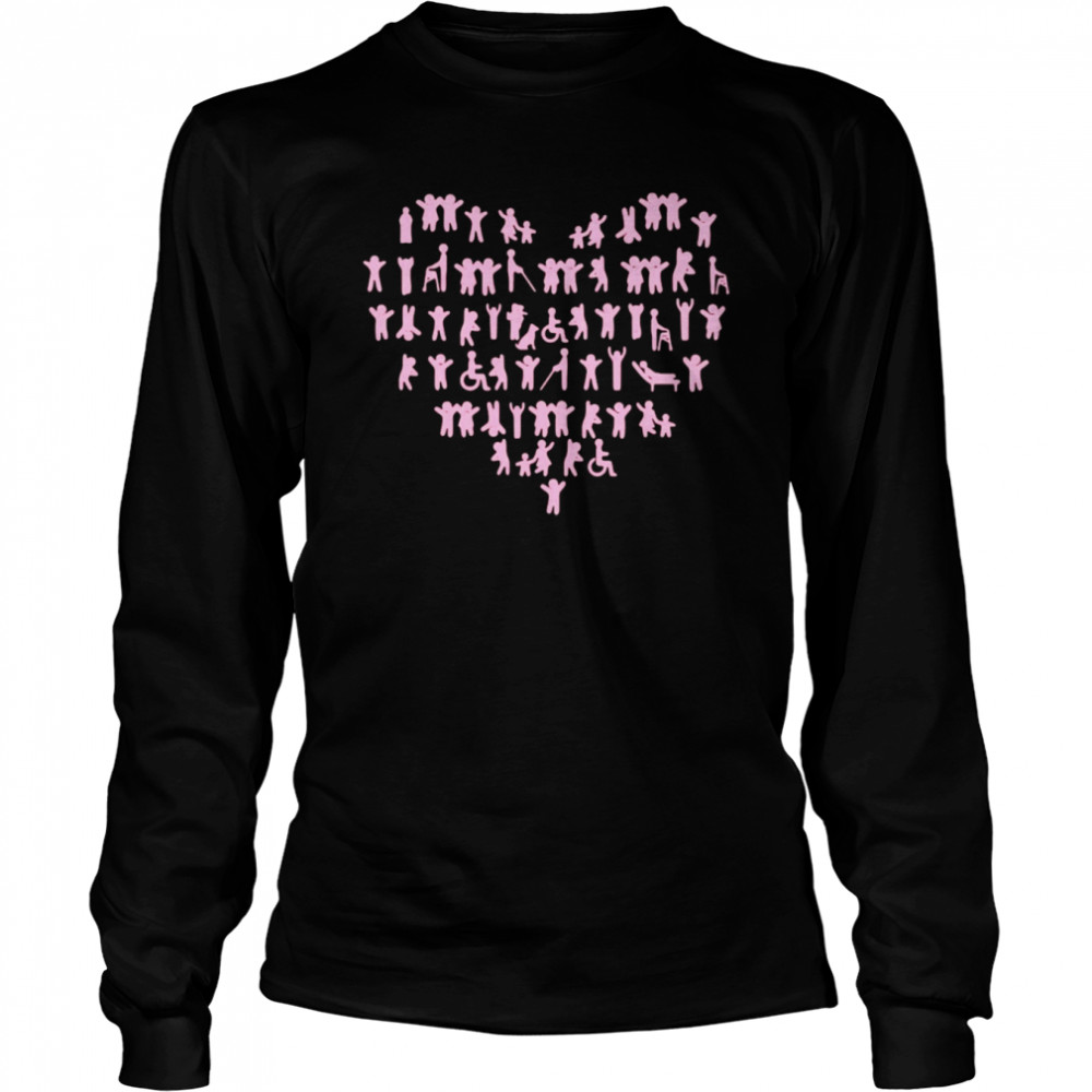 special Needs Wheelchair Disabilities Handicap Long Sleeved T-shirt