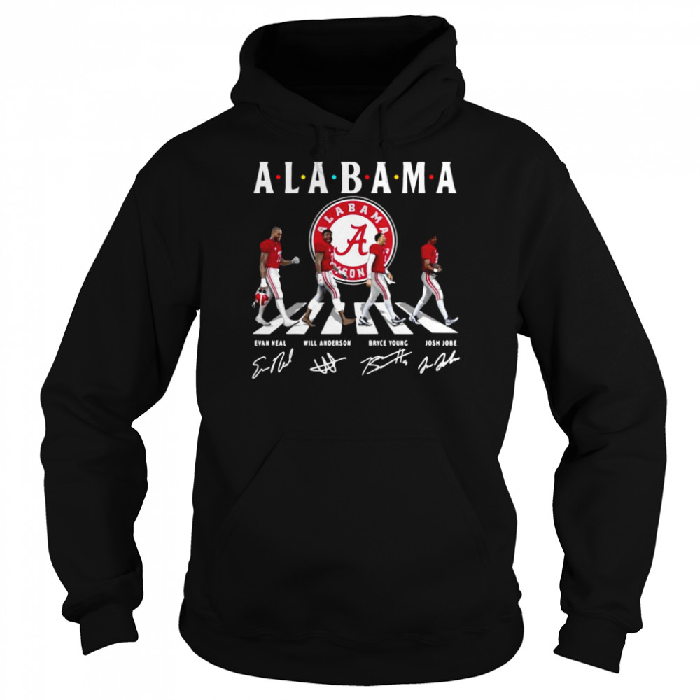 abbey Road Crimson Alabama Signature Unisex Hoodie