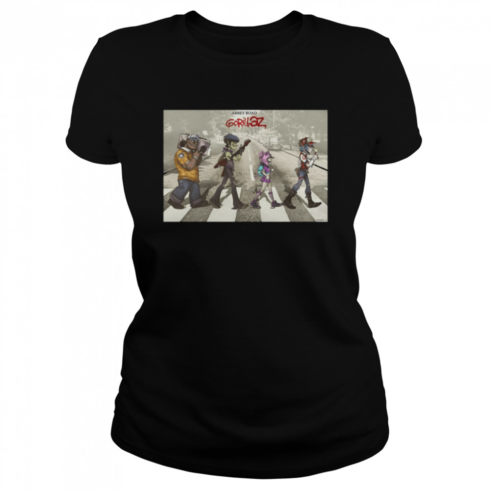 abbey Road Gorillaz Classic Women's T-shirt