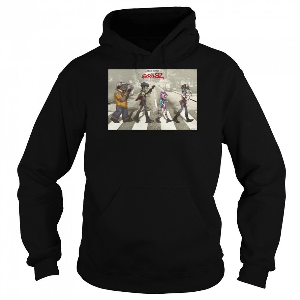 abbey Road Gorillaz Unisex Hoodie