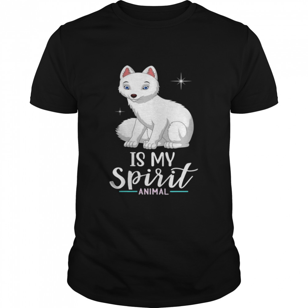 Arctic Foxes Is My Spirit Animal I Children Girl Fox  Classic Men's T-shirt