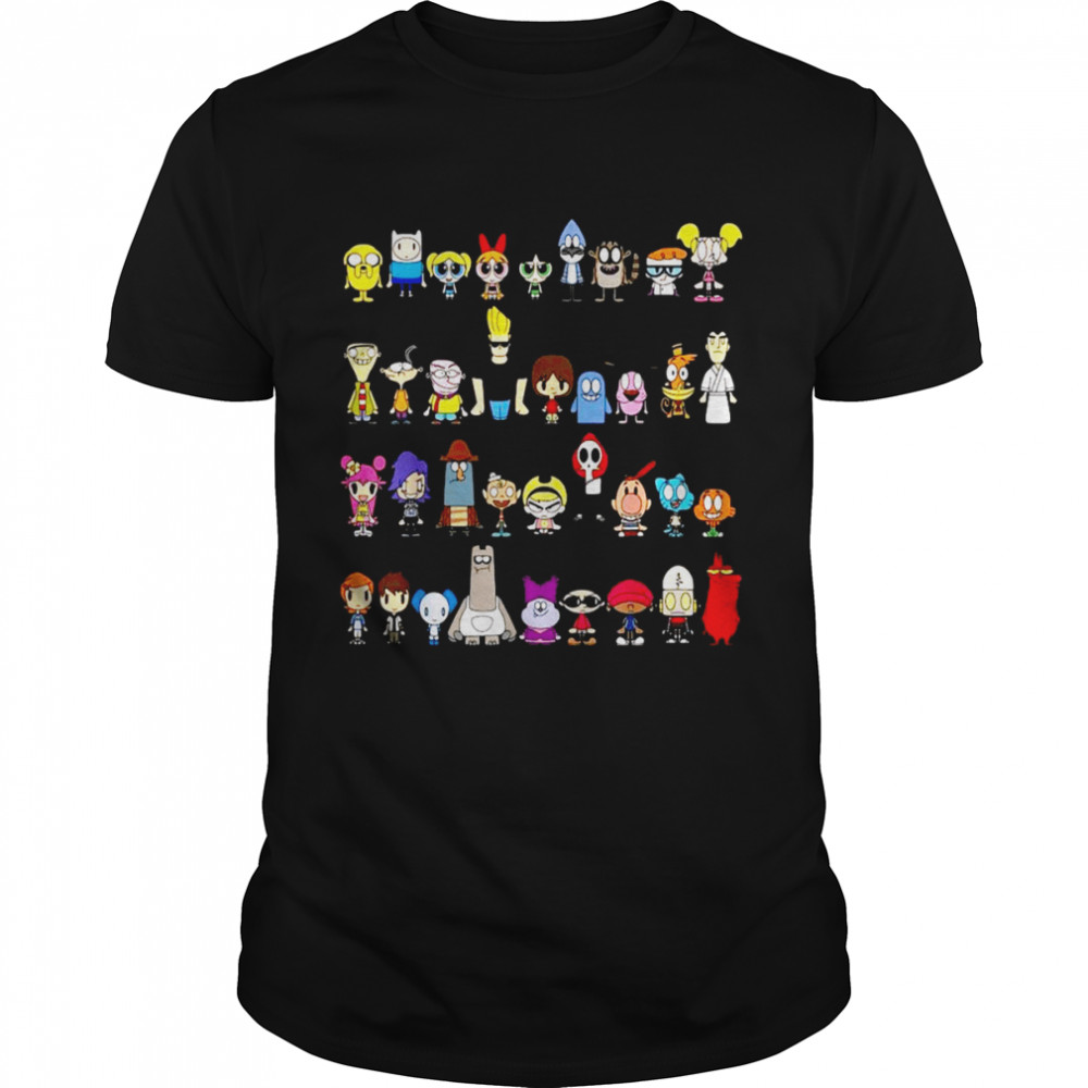 Best 90s Childhood Cartoon Shows Holiday CN FanClub Classic Men's T-shirt