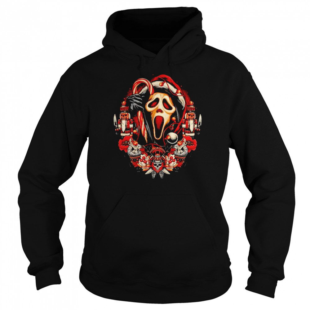 ghostface holidays at woodsboro shirt Unisex Hoodie