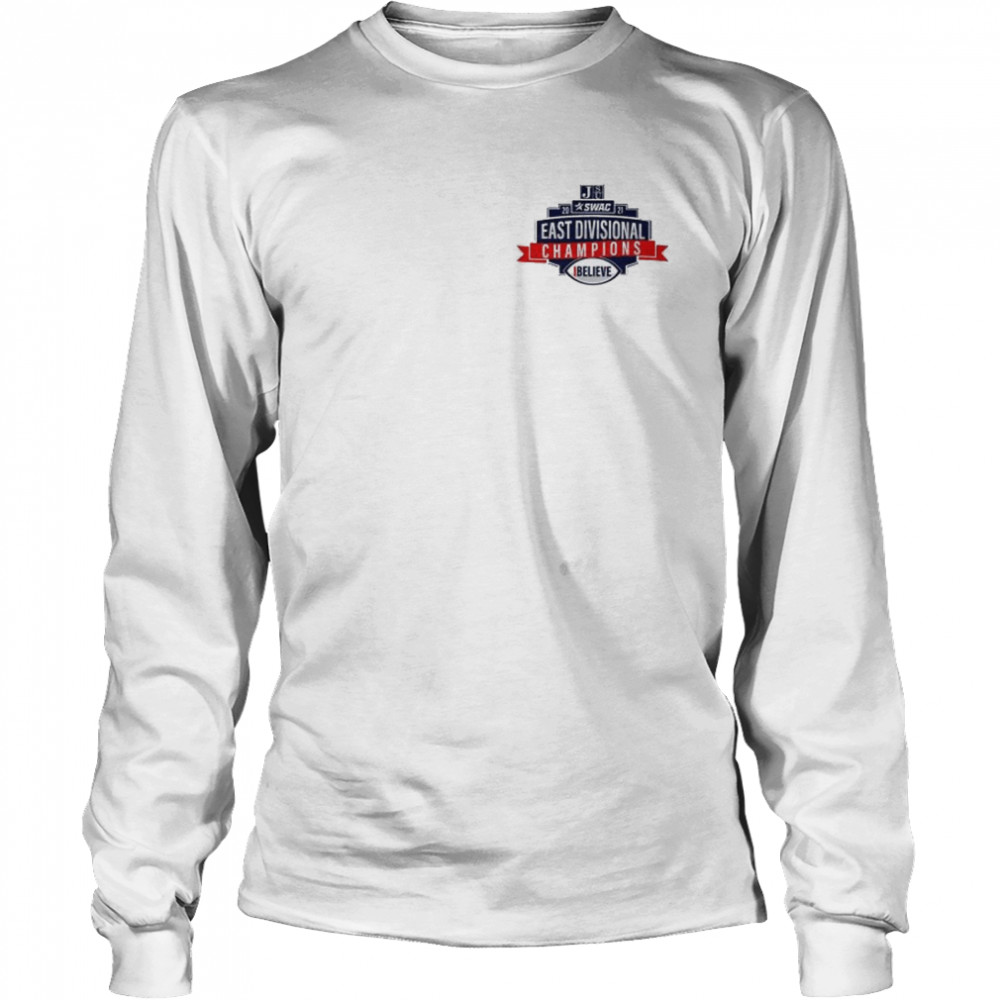 Jackson State University SWAC east division Champions 2021 shirt Long Sleeved T-shirt