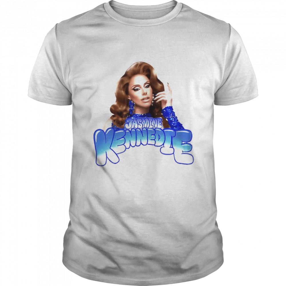 Jasmine Kennedie Blue Diva Classic Men's T-shirt