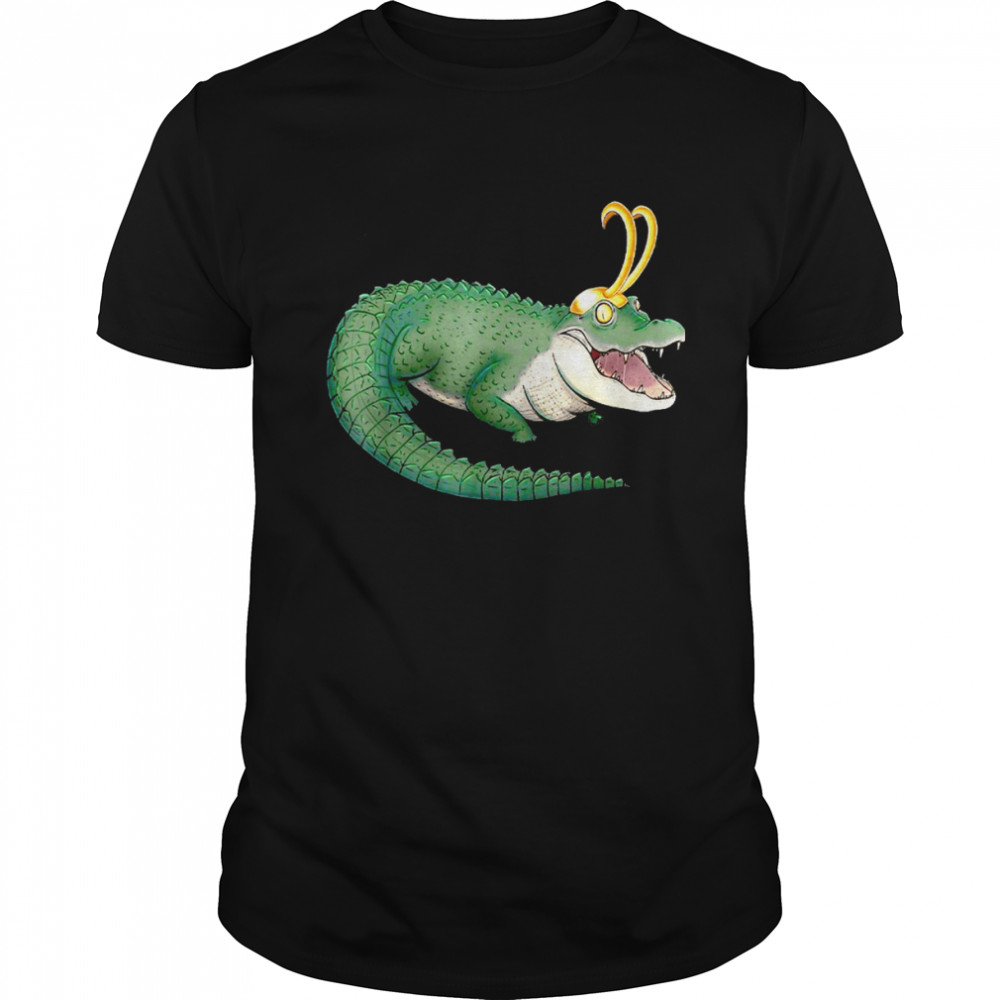 Loki Gator Alligator Loki Croki Crocodile God Of Mischief Classic Men's T-shirt