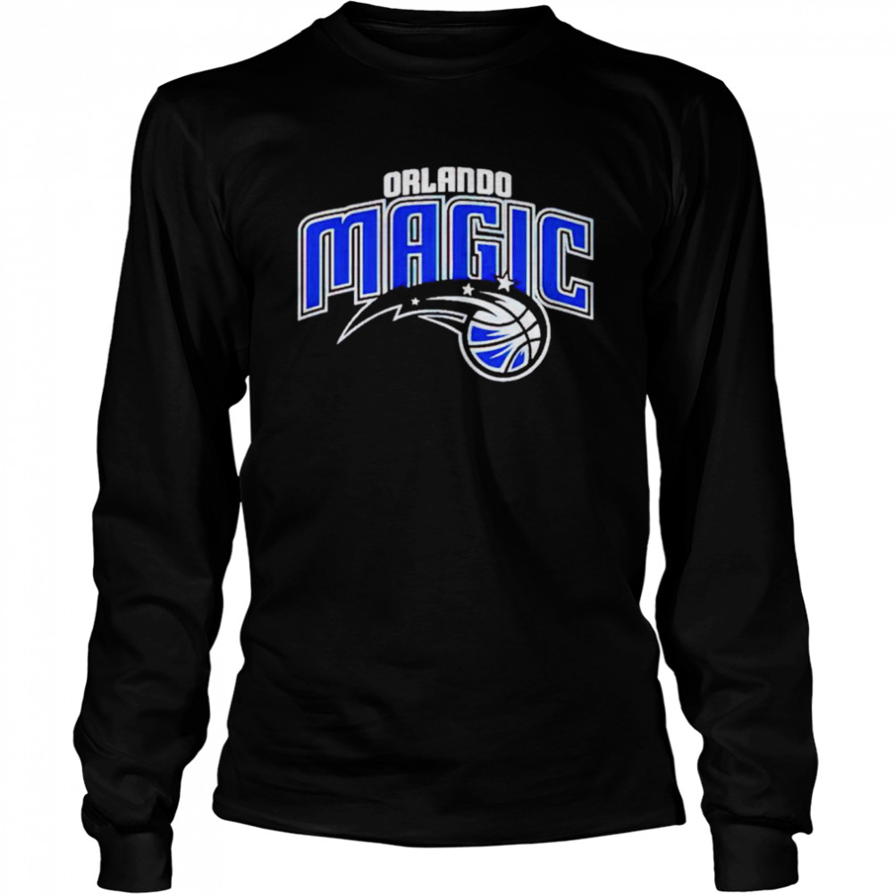 Orlando Magic logo sport shirt Long Sleeved T-shirt