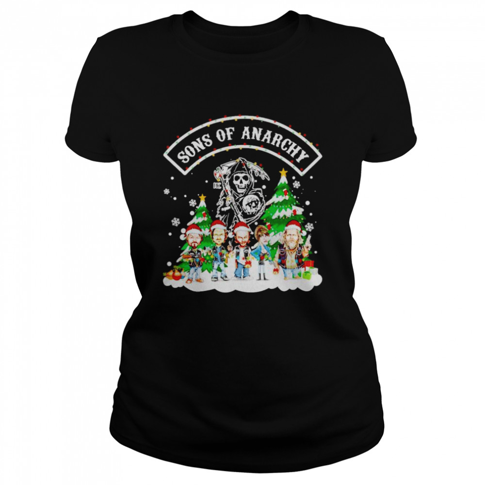 Sons of Anarchy members merry Christmas shirt Classic Women's T-shirt