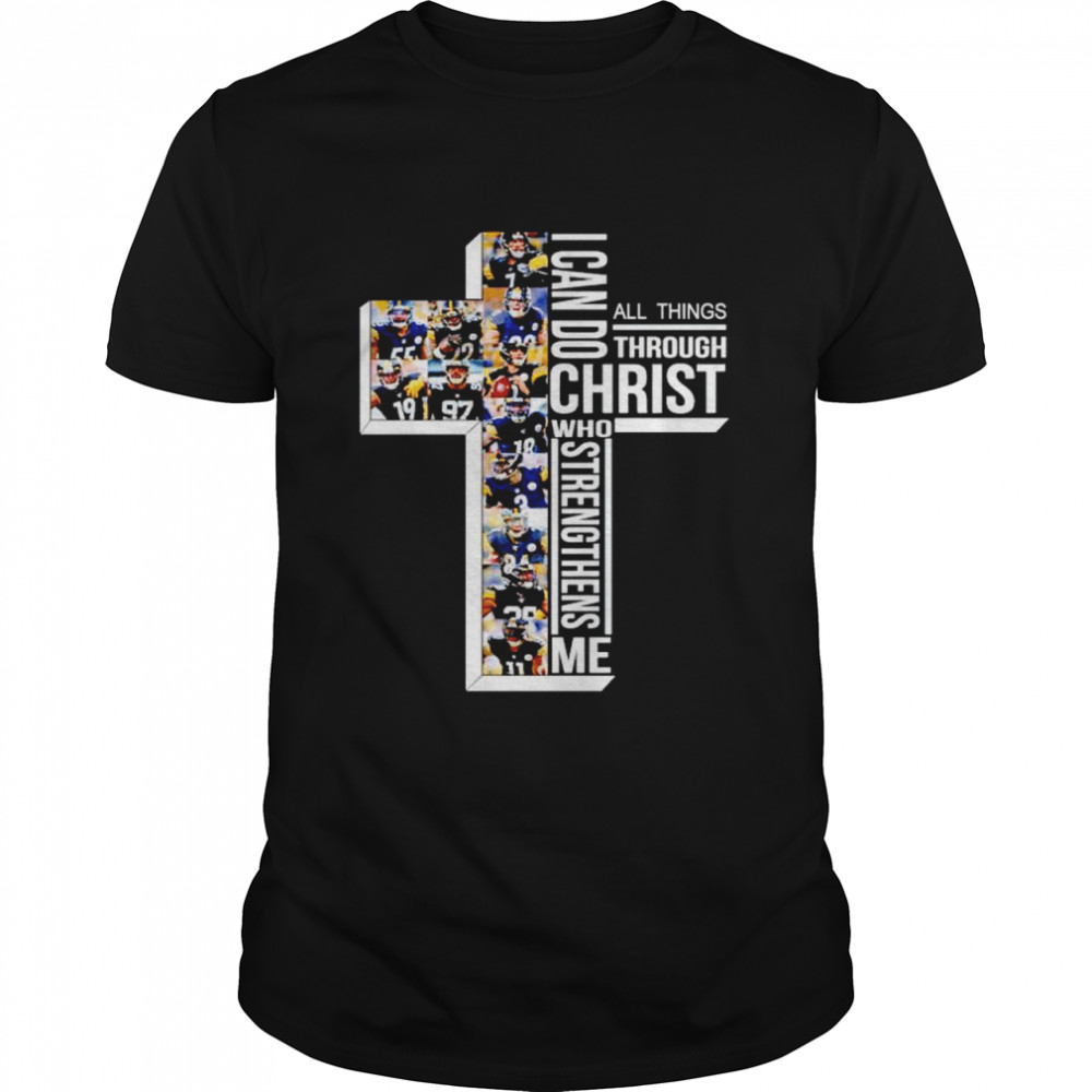 Steelers I can do all things through Christ who strengthens me shirt Classic Men's T-shirt