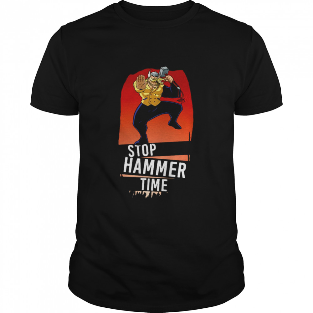 thor Stop Hammer Time Classic Men's T-shirt