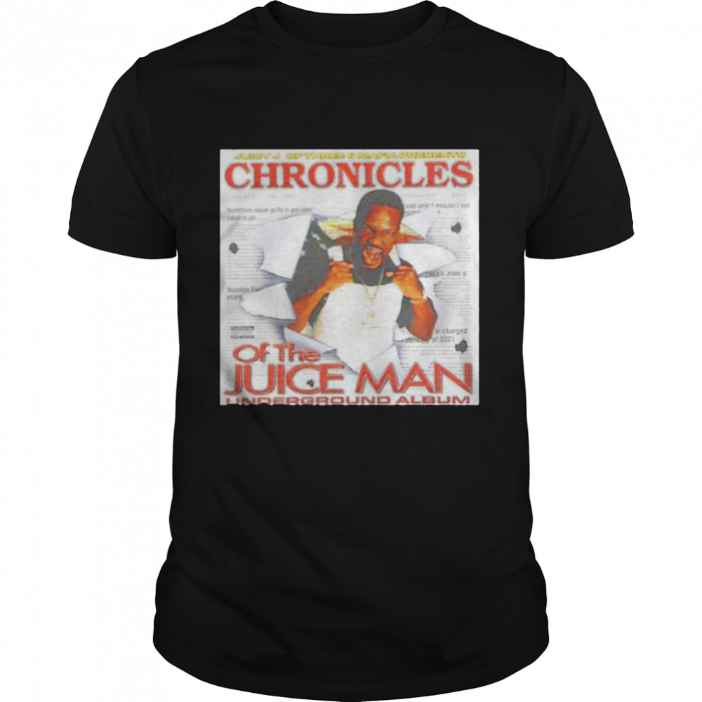 Three 6 Mafia Chronicles of the Juice Man underground album shirt Classic Men's T-shirt