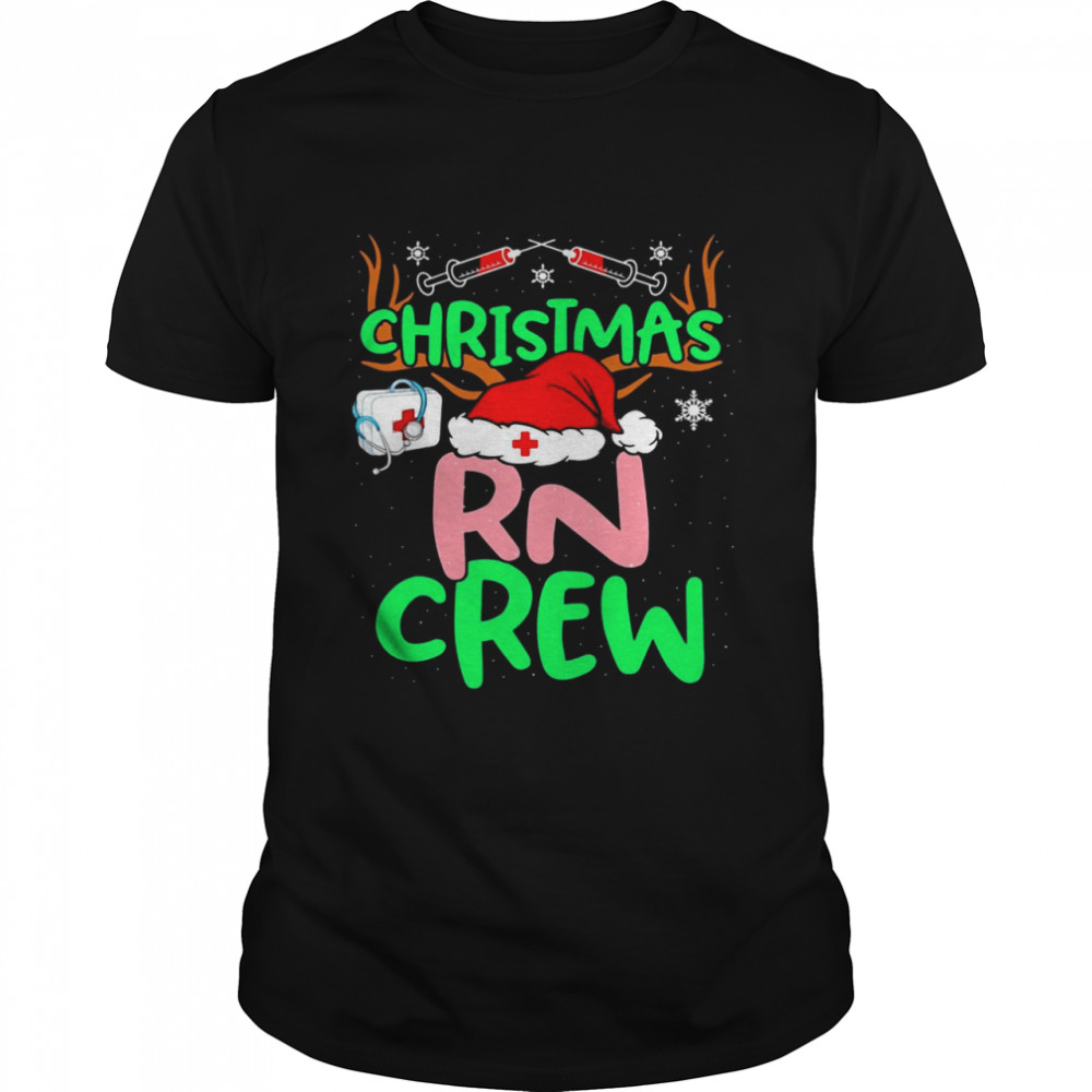 Vaccinated Christmas RN Crew Sweater Shirt