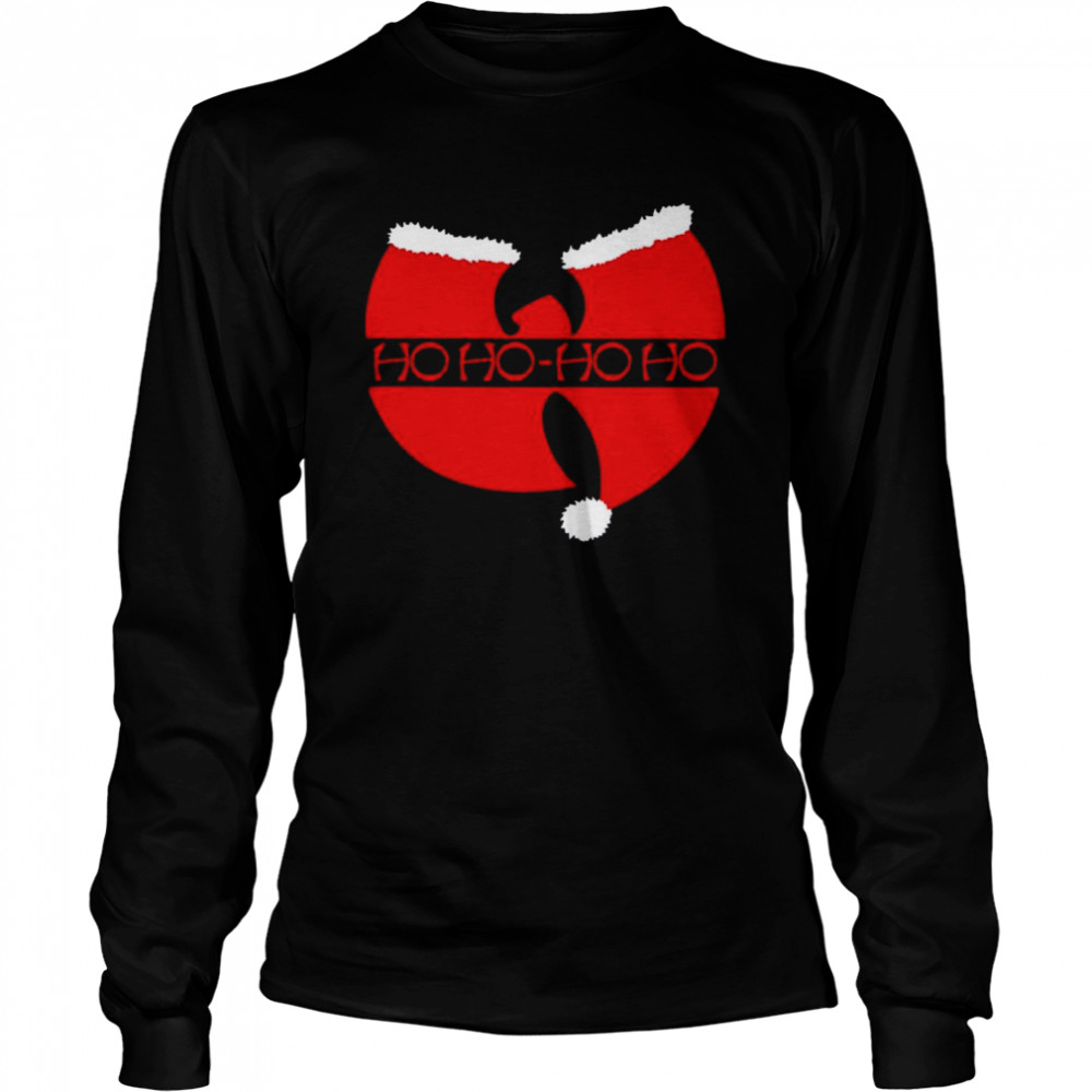 Wu-Tang clan Christmas Ho ho ho shirt Long Sleeved T-shirt