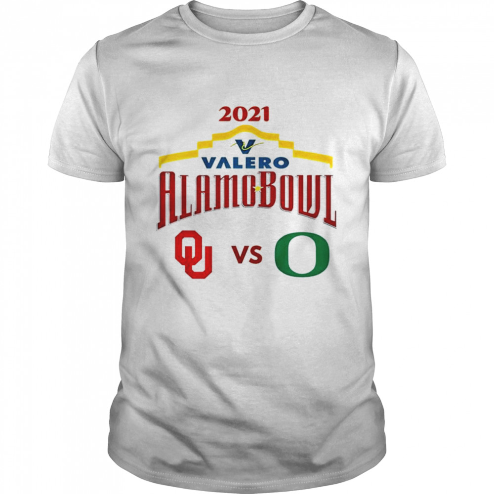 2021 Alamo Bowl Oregon Ducks vs Oklahoma Sooners shirt Classic Men's T-shirt