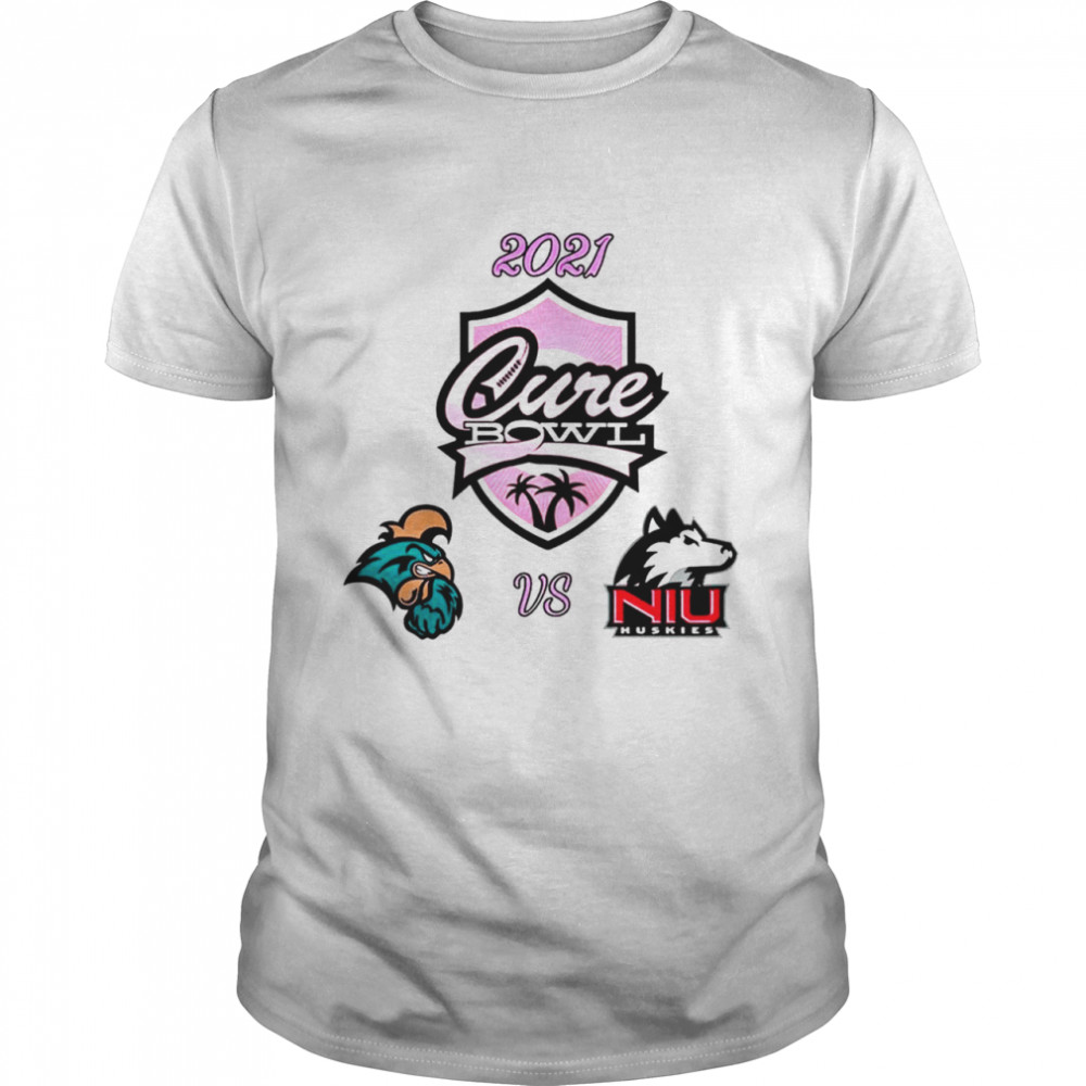 2021 Cure Bowl Coastal Carolina Chanticleers vs Northern Illinois Huskies shirt Classic Men's T-shirt