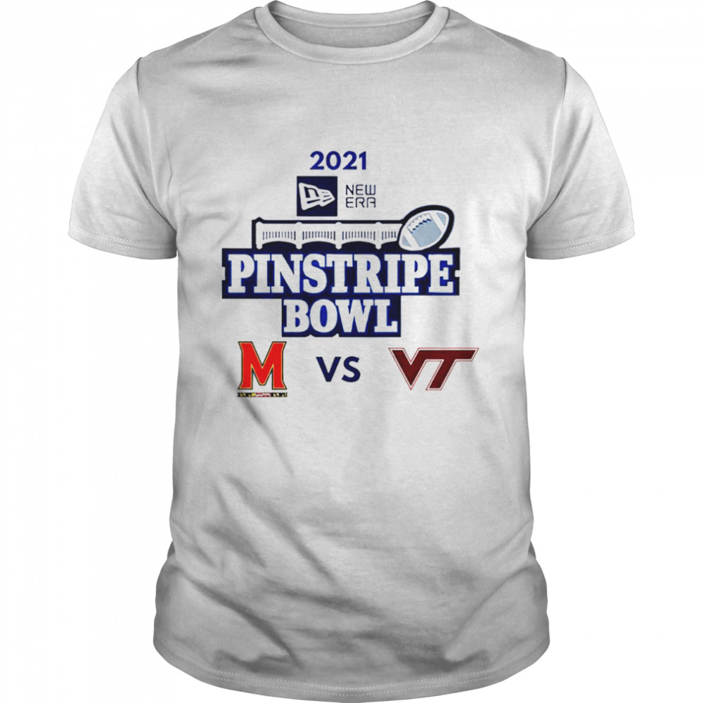 2021 Pinstripe Bowl Maryland Terrapins vs Virginia Tech Hokies shirt Classic Men's T-shirt