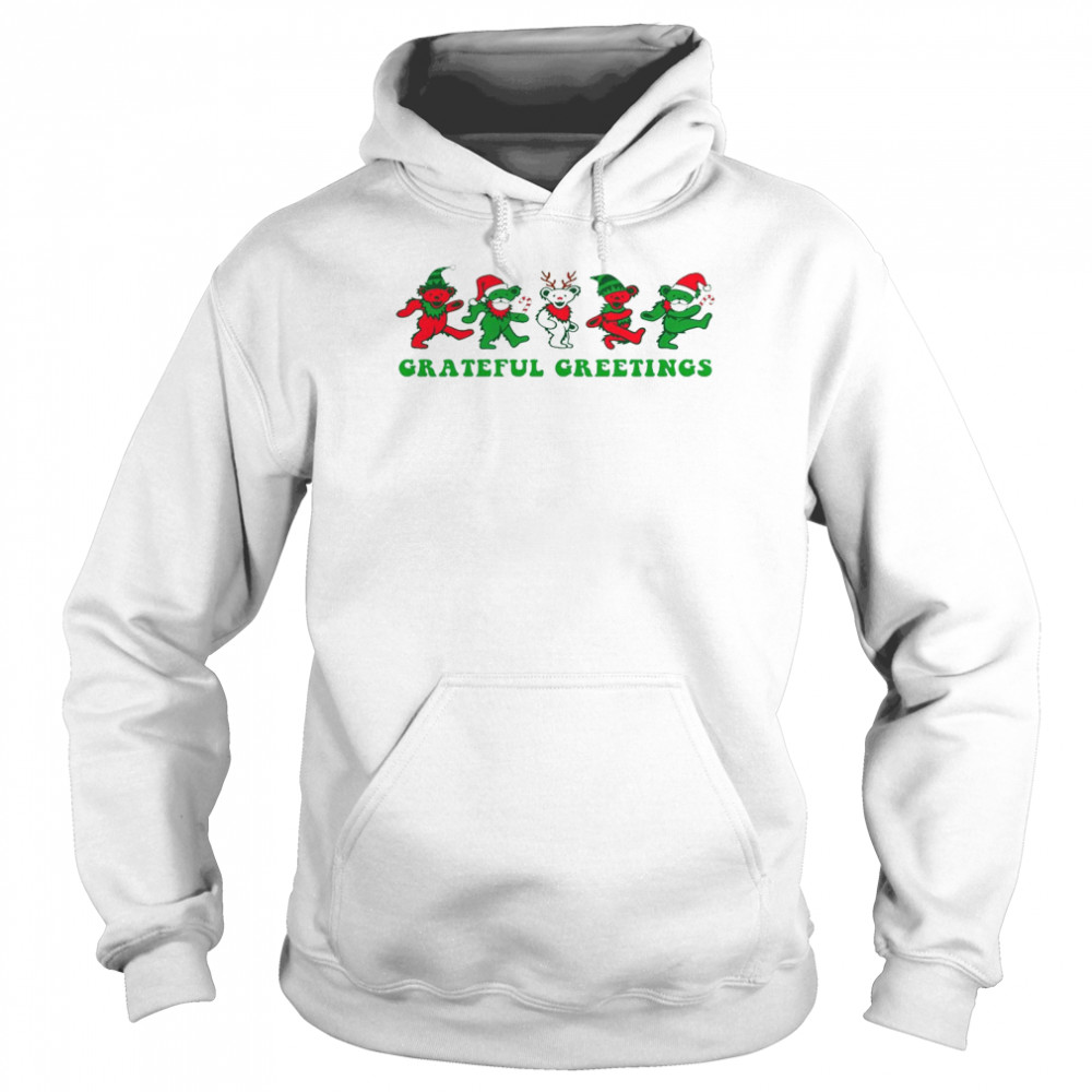 Grateful greetings christmas shirt Unisex Hoodie