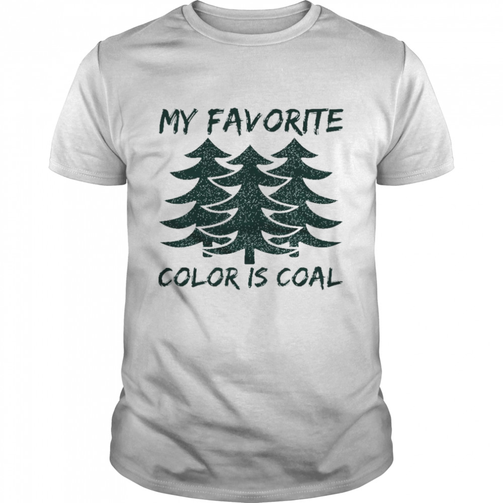 My favorite color is coal shirt Classic Men's T-shirt