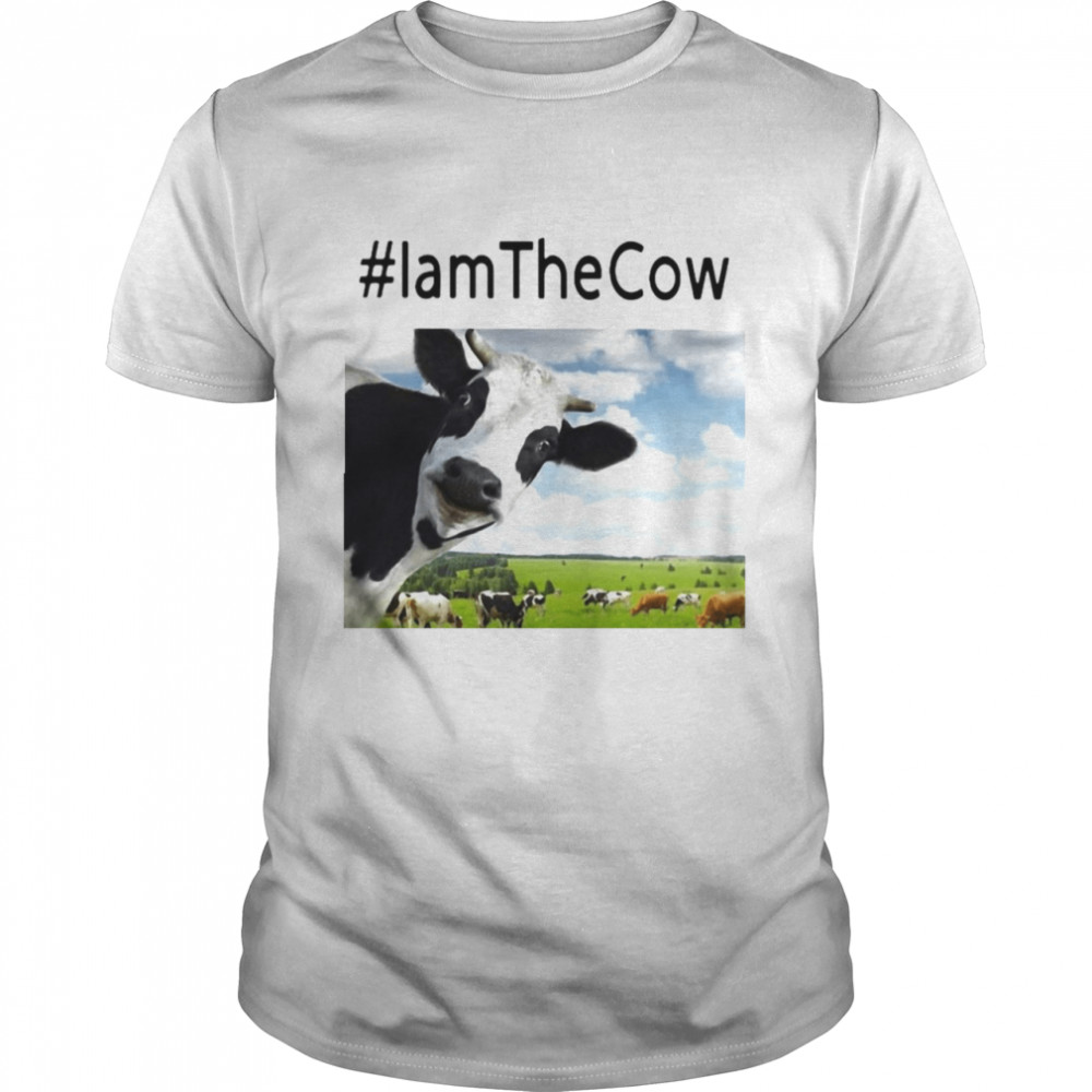 Dairy Cow I Am The Cow  Classic Men's T-shirt