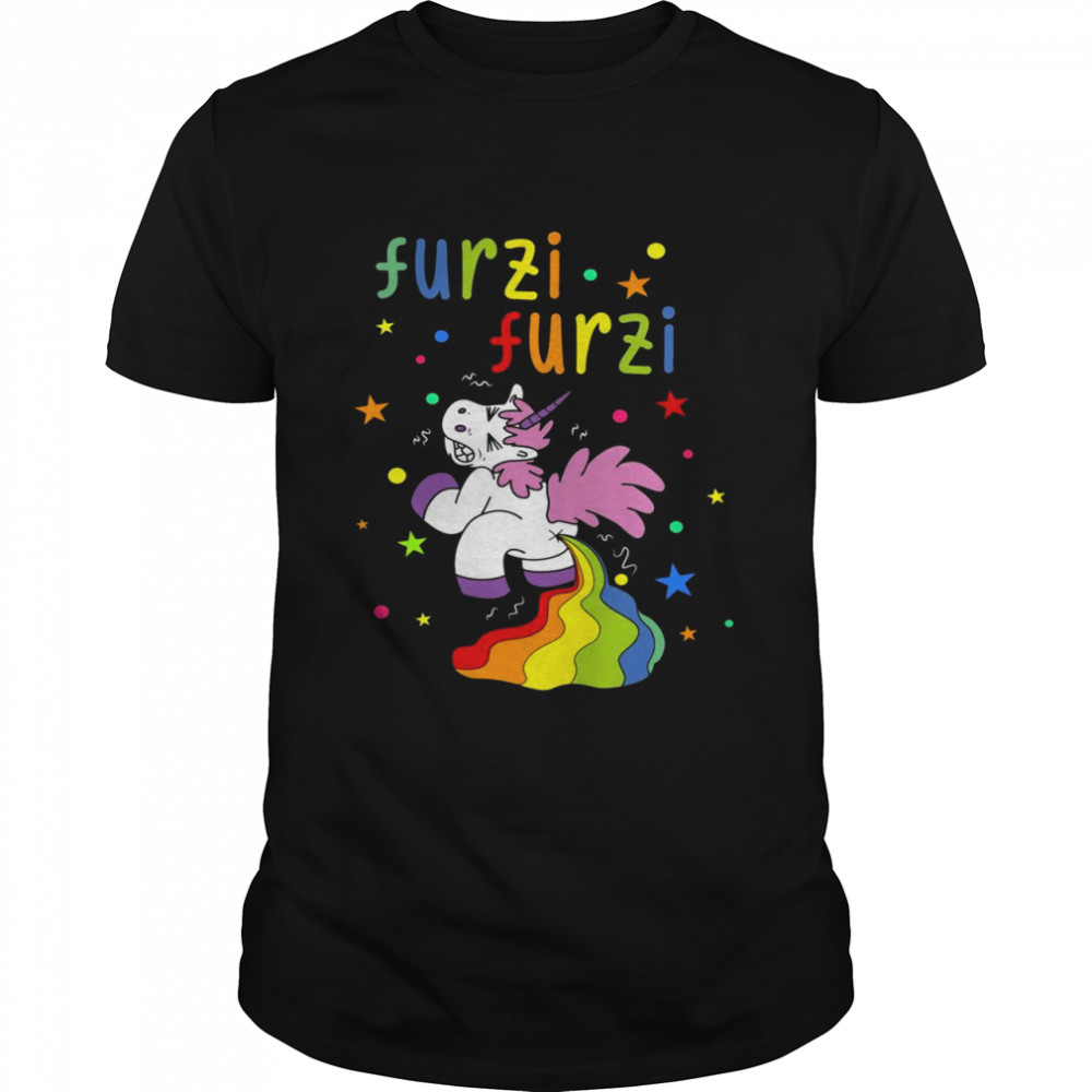 Furzi Furzi Unicorns Pupsen Unicorn Pups  Classic Men's T-shirt