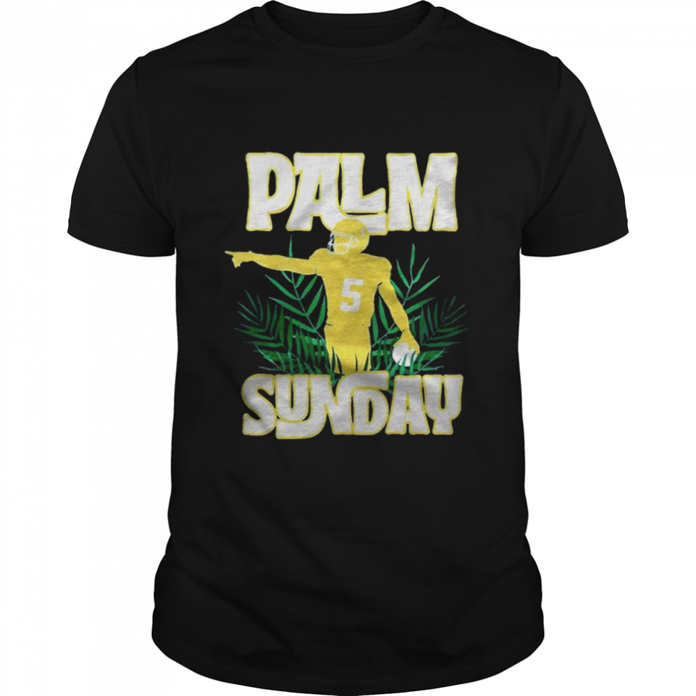 Palm Sunday football T-shirt