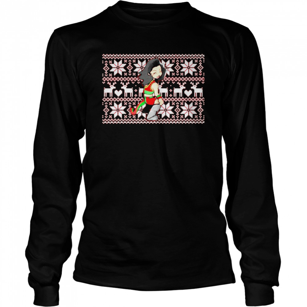 Nicole Savoy twerk for the holidays shirt Long Sleeved T-shirt