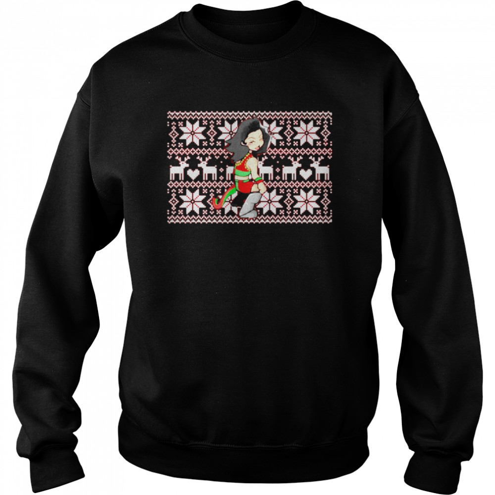 Nicole Savoy twerk for the holidays shirt Unisex Sweatshirt