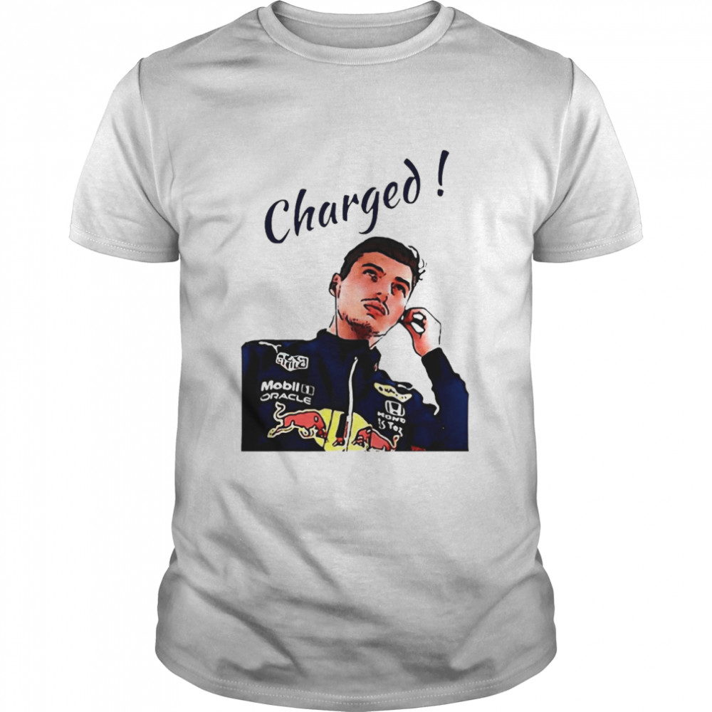 2021 F1 World Champion Charged Max Verstappen For F1 World Champion Classic Men's T-shirt