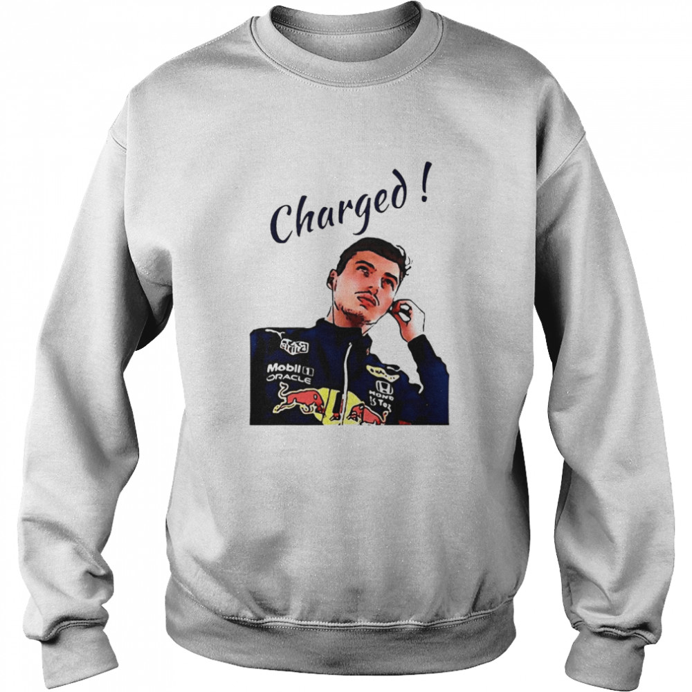 2021 F1 World Champion Charged Max Verstappen For F1 World Champion Unisex Sweatshirt