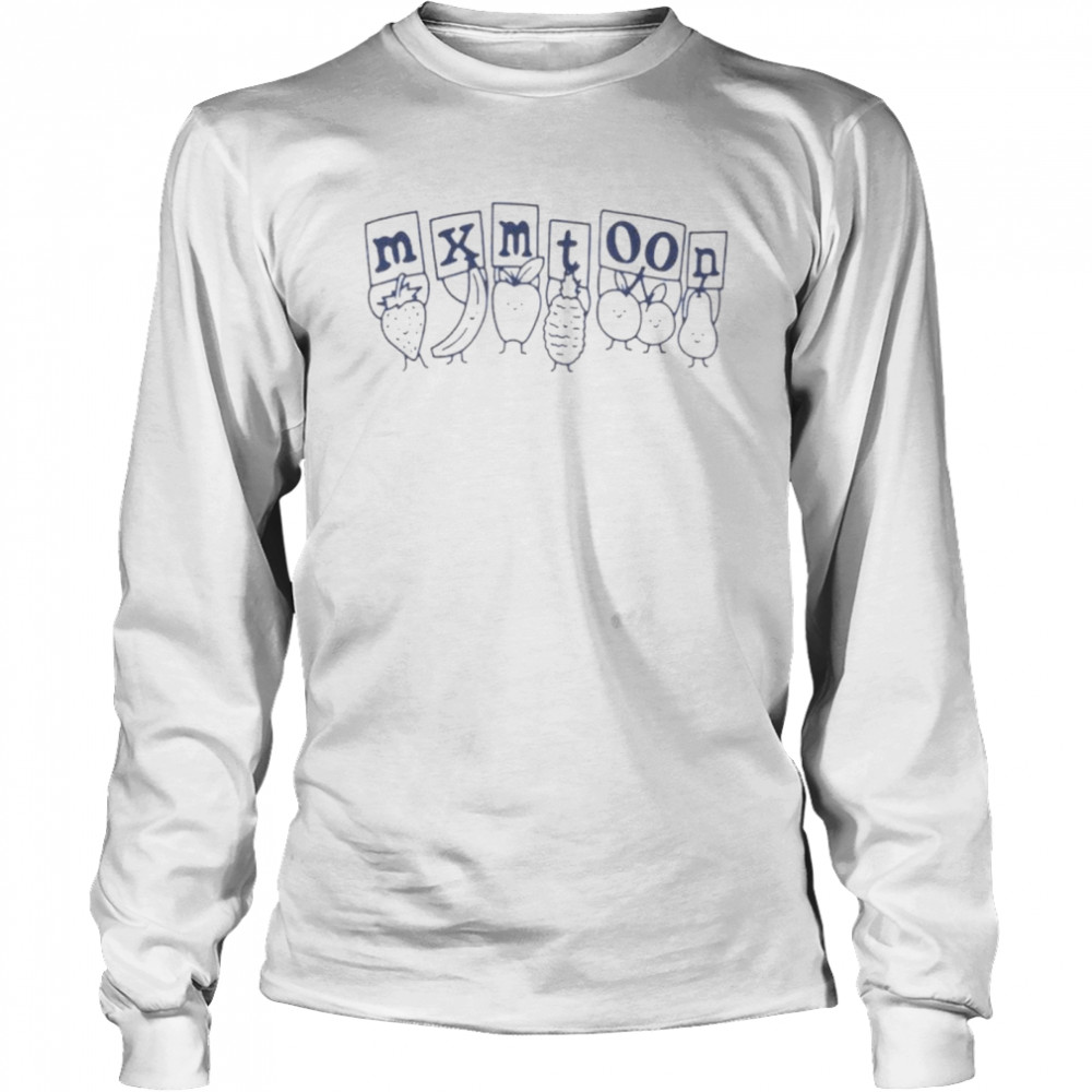 fruit signs Mxmtoon shirt Long Sleeved T-shirt