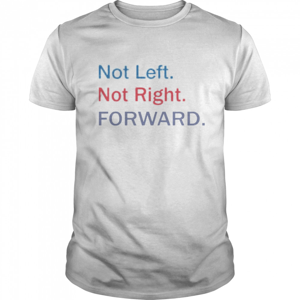 Not left not right forward shirt Classic Men's T-shirt