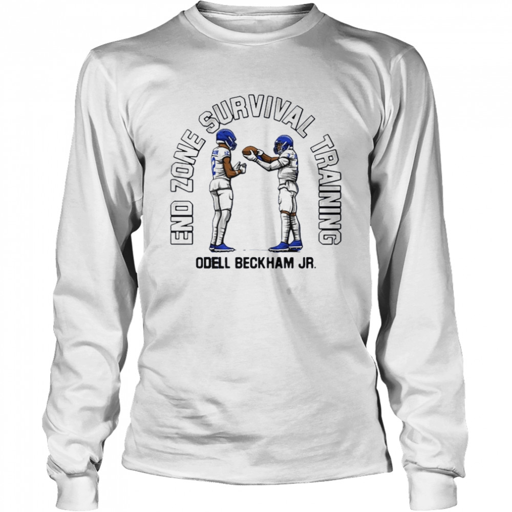 Odell Beckham Jr End Zone Survival Training Long Sleeved T-shirt