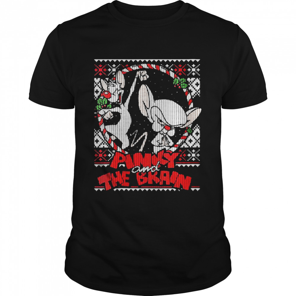 Pinky And The Brain Christmas Ugly  Classic Men's T-shirt