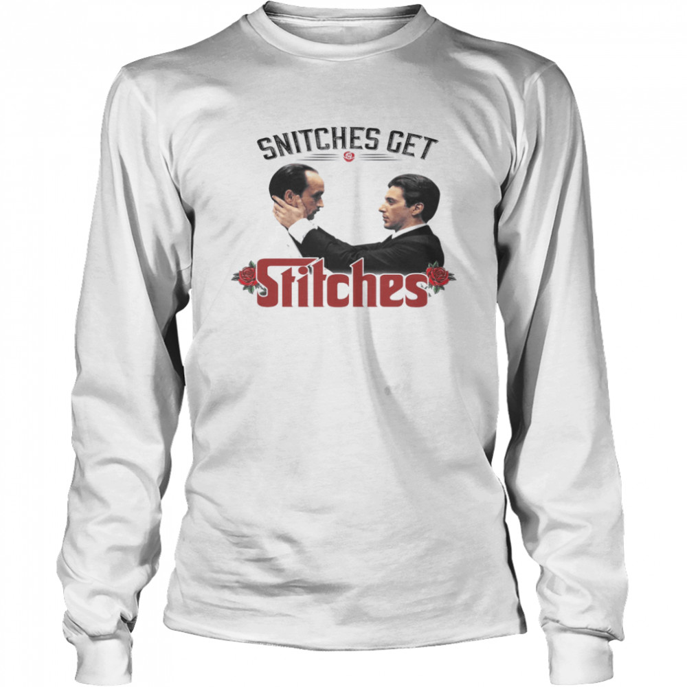 Snitches Get Stitches Long Sleeved T-shirt