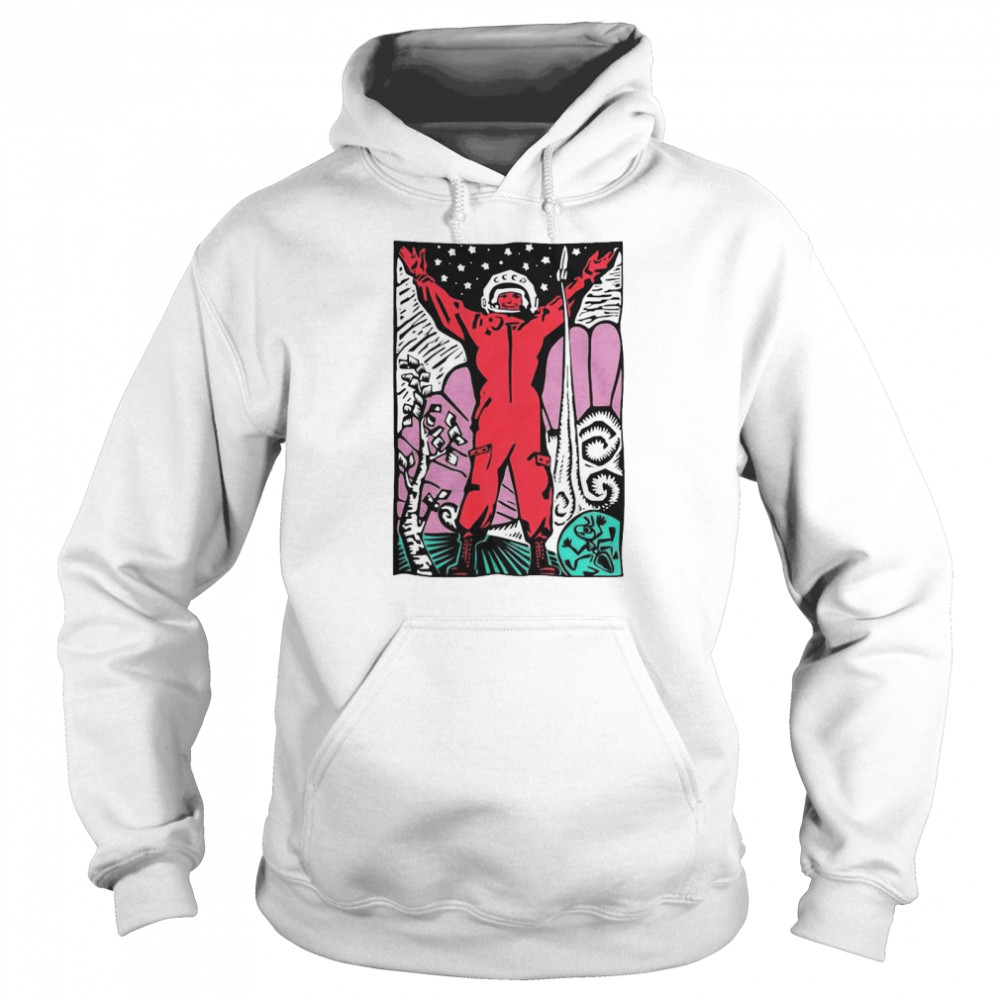 Soviet Space Hero Unisex Hoodie