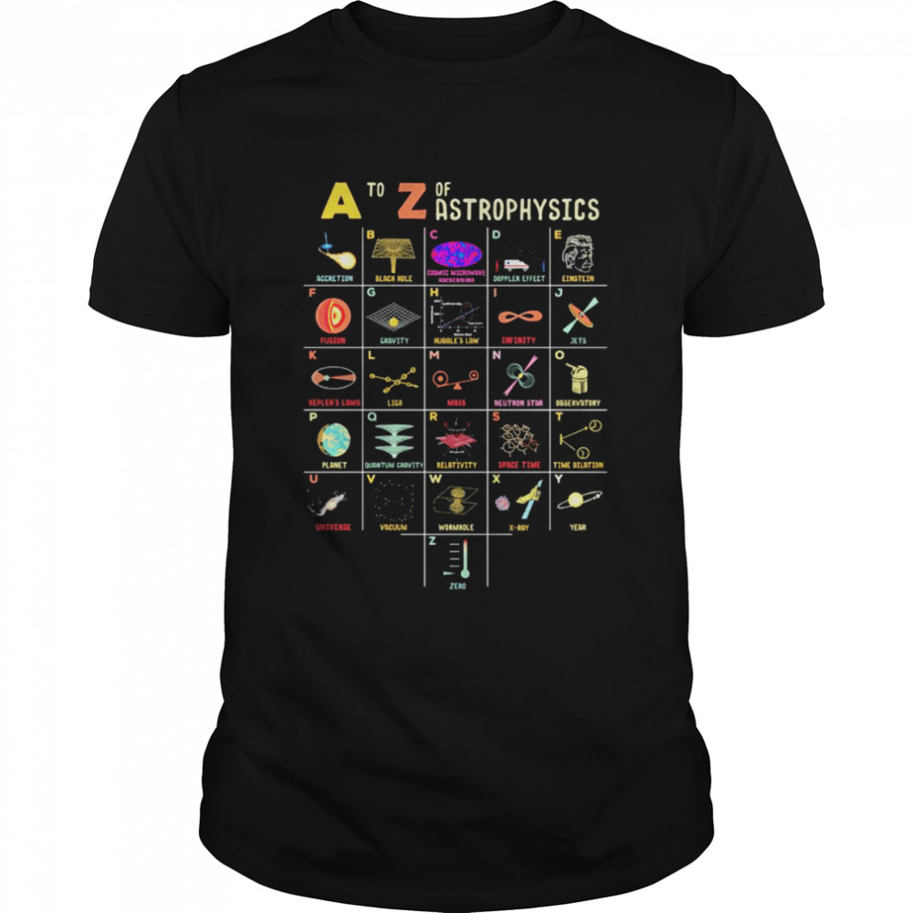 A to z of astrophysics shirt Classic Men's T-shirt