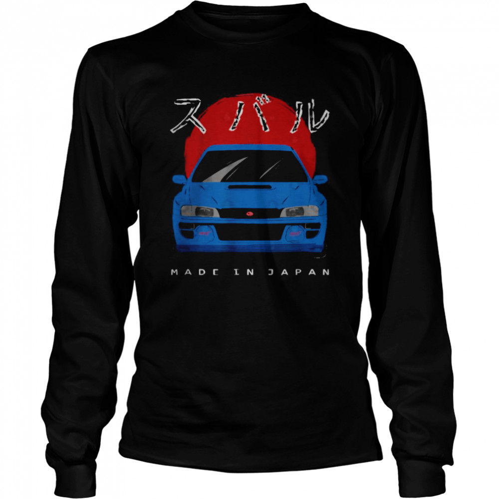 JDM Legend Retro Gaming Racecar Tuning Car T- Long Sleeved T-shirt