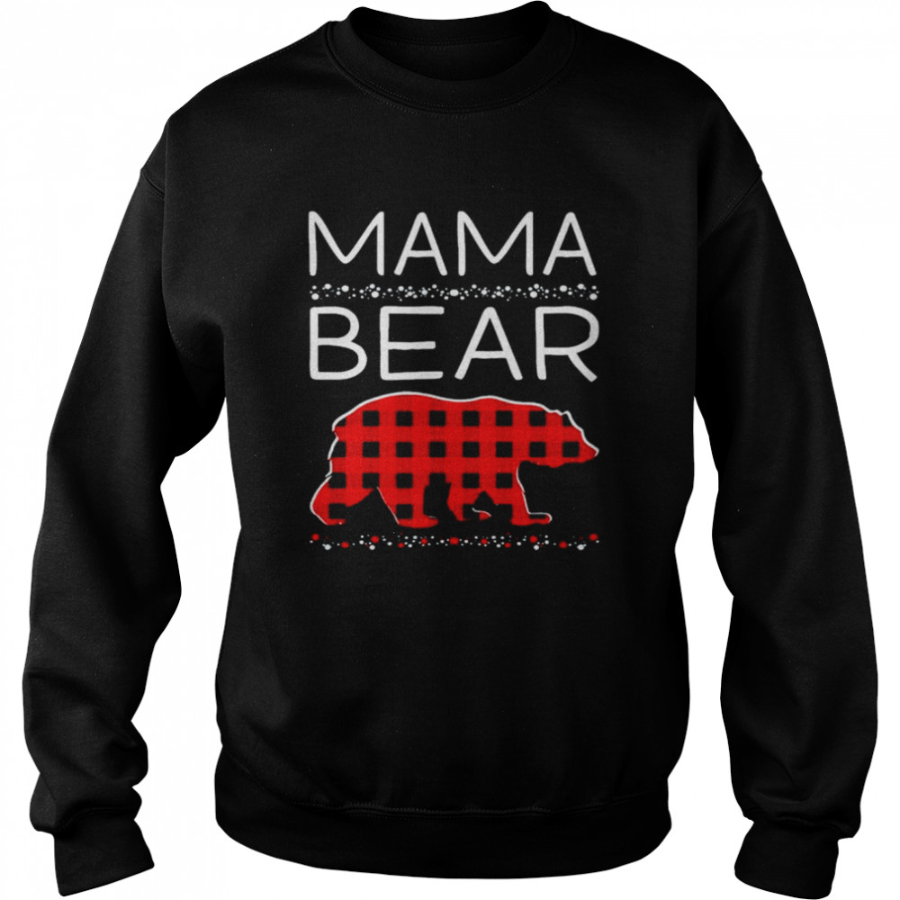 Mama Bear Christmas t-shirt Unisex Sweatshirt