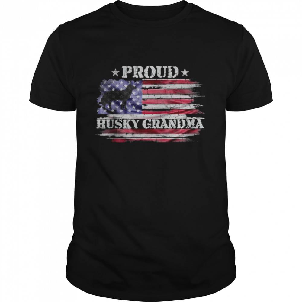 Proud Husky Grandma best T- Classic Men's T-shirt