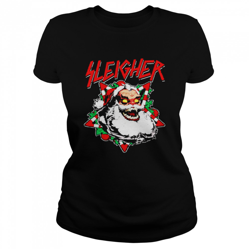 Santa Sleigher Christmas shirt Classic Women's T-shirt