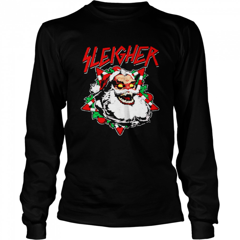 Santa Sleigher Christmas shirt Long Sleeved T-shirt