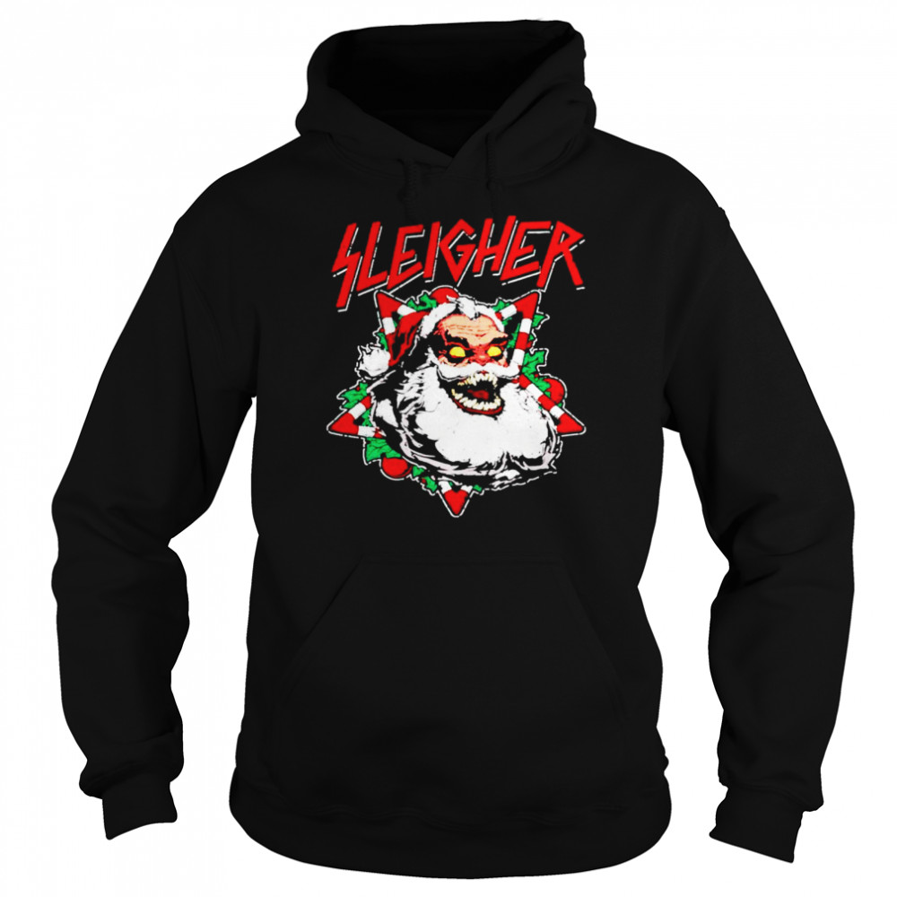 Santa Sleigher Christmas shirt Unisex Hoodie