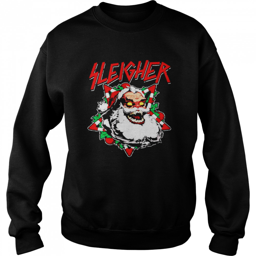 Santa Sleigher Christmas shirt Unisex Sweatshirt